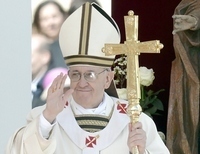 Папа Римский Франциск официально взошел на престол